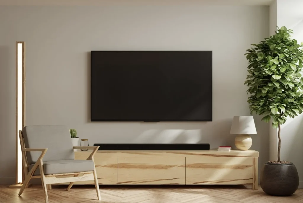  Consider your room size when choosing the TV 