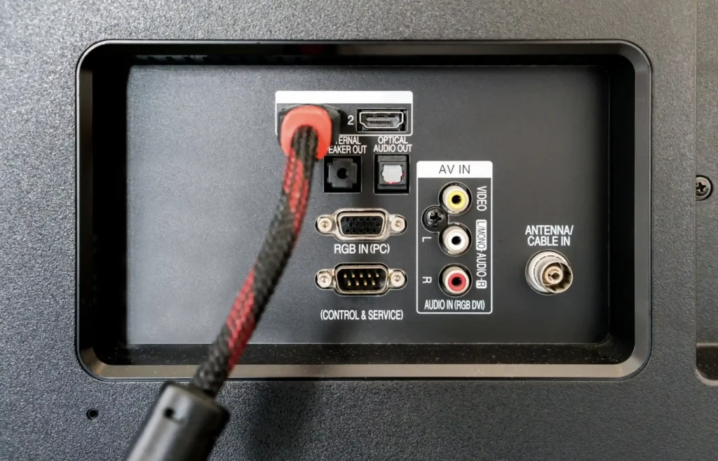 You can enjoy a better audio quality using the HDMI 2.1