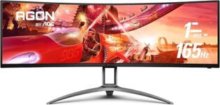 AOC Agon AG493UCX2 Super Wide Curved Gaming Monitor