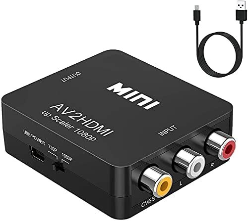 ABLEWE RCA to HDMI Converter (PS2, PS3, Xbox, N64)