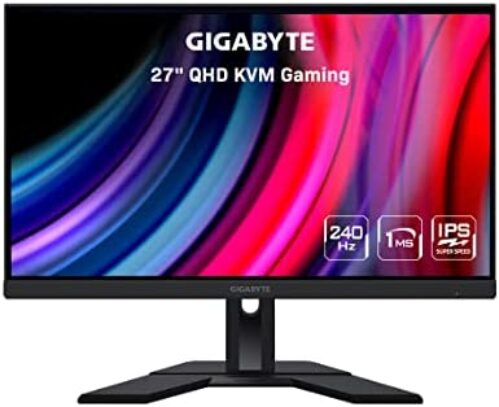 GIGABYTE M27Q X 27" 240Hz 1440P -KVM Gaming -Monitor