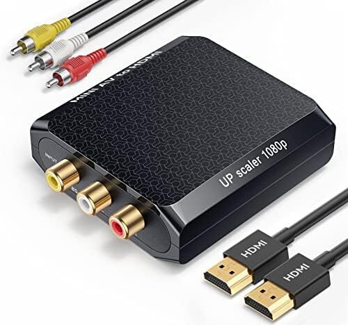ABLEWE RCA to HDMI Converter (PS2, PS3, Xbox, N64)