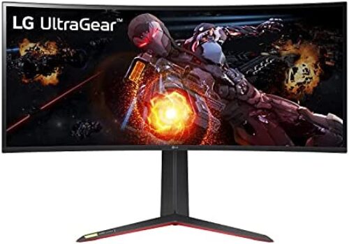 LG 34GP950G-B 34 Inch Ultragear QHD (3440 x 1440) Curved Gaming Monitor