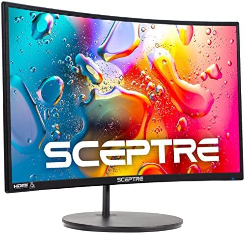 Sceptre 24" Curved 75Hz Gaming LED Monitor