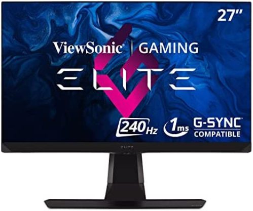 ViewSonic ELITE XG270 27 英寸 1080p 1ms 240Hz IPS 游戏显示器